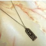 Egyptian cartouche pendant necklace Photo 6