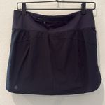 Athleta  Black Run With It Skort Size Small Photo 1