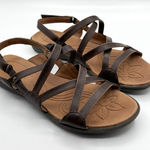 Women’s B.O.C. Sandals Altheda Sling back Strap Brown Comfort Sandals Shoes 10M Size 10 Photo 0