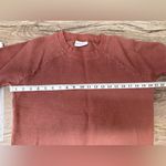 Parachute Waffle Knit Crewneck Sweatshirt Terracotta Limited Edition Women M Red Size M Photo 4