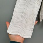 Missoni Exclusively Misook White and Green Chevron Collared Cardigan M Photo 3