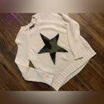 Wooden Ships  Paola Buendia camo star reglan wool blend crew neck sweater spring Photo 3