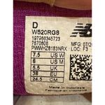 New Balance 520v8 Women's Size 7.5 W White Grey Purple Running Shoes W520RG8 EUC Photo 8