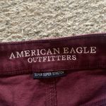 American Eagle  Outfitters | Maroon Hi Rise Shortie Photo 5