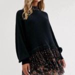 Free People  x REVOLVE Black Layered Mini Dress S Photo 0