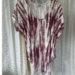 Pretty Young Thing Dolman Sleeve Hip Hug Bodycon Hawaiian Tie Dye Mini Dress L Size L Photo 1
