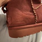 UGG  x MadHappy burgundy booties Photo 7