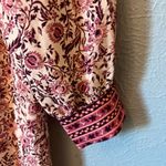 Nordstrom Mila Mae Border Print Long bohemian floral dress Photo 8