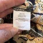 Fig & Flower Paisley Blouse Fall Colors Popover Boho Colorful Peasant Size 2X Photo 6
