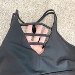 Zyia  Black Grid Sports Bra Racerback Activewear Sz XXL Athletic athleisure Wear Photo 6