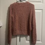 Candie's  Soft Mauve Crew Neck Sweater Photo 4