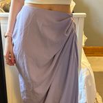 SheIn Lavender Slit Skirt Photo 1
