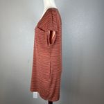 Title Nine Hiolani T-Shirt Dress Size Small Mizikuru Print Short Sleeve Pockets Photo 3