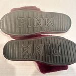 PINK - Victoria's Secret PINK Victoria Secret Slippers Women's‎ Large Purple Silver Glitter Dog Furry Photo 1