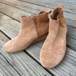 Toms  Booties Wedge Suede Photo 0