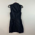 Hunter for Target Packable Hooded Vest Dress Black with Red Trim Size Medium Photo 6