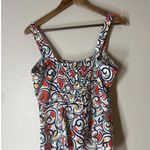 CAbi Vtg Colorful Tank Top Womens Sz 6 Retro Pinup 50s Style Rockabilly Photo 3