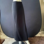 Bisou Bisou NWT bisoi- bisou Michele bohbot black maxi skirt size 6 deadstock Photo 1