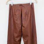 Naked Wardrobe NWOT‎  Vegan Leather High Waist Leggings Brown Size Medium Photo 6