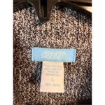 Jennifer Moore  Size Large Knit Sweater Top Long Sleeves Mock Neck Charcoal (2366 Photo 3