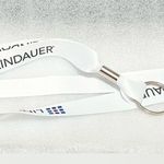 Lindauer Keyring Lanyard White Spellout with Logo Photo 0