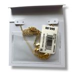 Kendra Scott  Mallory Rose Quartz Small Pendant Necklace Gold Tone NWT Photo 1
