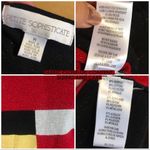 VINTAGE 1990'S PETITE SOPHISTICATE RED & BLACK W/METALLIC ACCENTS SWEATER (MP) Size undefined Photo 12