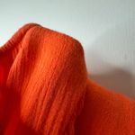 Crown & Ivy  Tunic Top Sz XXL Orange Embroidered Peasant Boho Lightweight Vibrant Photo 5