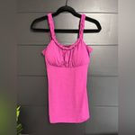 I.N. San Francisco I.N. Braided Flowy Padded Sleeveless Shirt Women’s Tank Top Classy Sz M EUC Photo 2