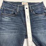 Driftwood  Jackie Stretch Skinny Jeans Size 25 Raw Hem Blue Denim Pants Photo 8