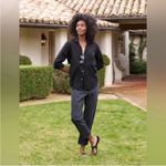 Frank & Eileen  • Dark Grey Chino Wicklow Trousers Raw Hem Photo 1