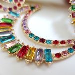 ZARA New!  Half Moon Bay Earrings Photo 2