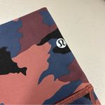 Lululemon  Wunder Under Hi-Rise Tight Pants Camo Pink Burgundy Black Size 14 NWOT Photo 1