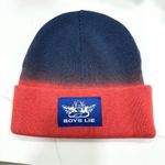 Boys Lie  Navy & Red Beanie Hat, Winter, O/S Photo 0