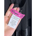 Women's Y2K Black Dress Satin Long Withcy Vampy Whimsigoth Goth Event Wedding S Photo 7