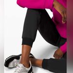 Lululemon Keep Moving Joggers Luxtreme Material Black, With Pockets in Size 10 Photo 3
