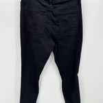 Rock & Republic Jeans Women 16M Black Berlin Distressed Cotton Blend Skinny Photo 0