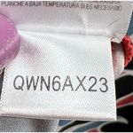 BCBGMAXAZRIA Y2K Dress M Multicolor Paisley Square Neck Stretch Boho Chic Photo 9