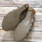 Lands' End Womens Sandals Size 11 11B Canvas Georgina Low Wedge Gold Animal Photo 6
