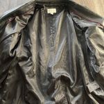 Worthington Vintage Women's Genuine Lambskin Leather Buttoned Jacket Size XL Photo 13