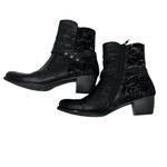 Remonte cowgirl western black boots,‎ booties size 10.5 Photo 1