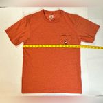 Uniqlo Disney Mickey Mouse Embroidered Premium Graphic T-Shirt Burnt Orange XS Photo 5