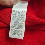 Dress the Population Red Rouge Stevie V Neck Wide Leg Belt Jumpsuit Size Medium Photo 4