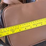 Brown Tan Leather Shoulder Bag with Casual Design Photo 8