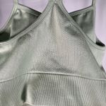 Nike Dri-FIT Seamless Sports Bra Tank Light Green Strappy Back Size XL Active Photo 6