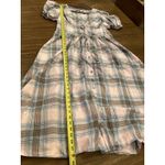 Hill House  Home Sabrina Plaid Maxi Midi Dress size extra large Photo 5
