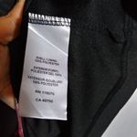 Nina Leonard Elegant Floral Black and Red Dress Mock Neck Sheer Size M Photo 6