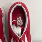 Vans Old Skool Canvas Red White Unisex Shoe Size 7 or 8.5 SKU#24388 Photo 8