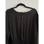 Torrid NWT Tea Length Studio Studio Crepe de Chine Surplice Dress 3x Black Photo 7