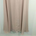 Birdy Grey  Spence Taupe Chiffon Convertible Dress Bridesmaid Prom SMALL‎ NWT Photo 9